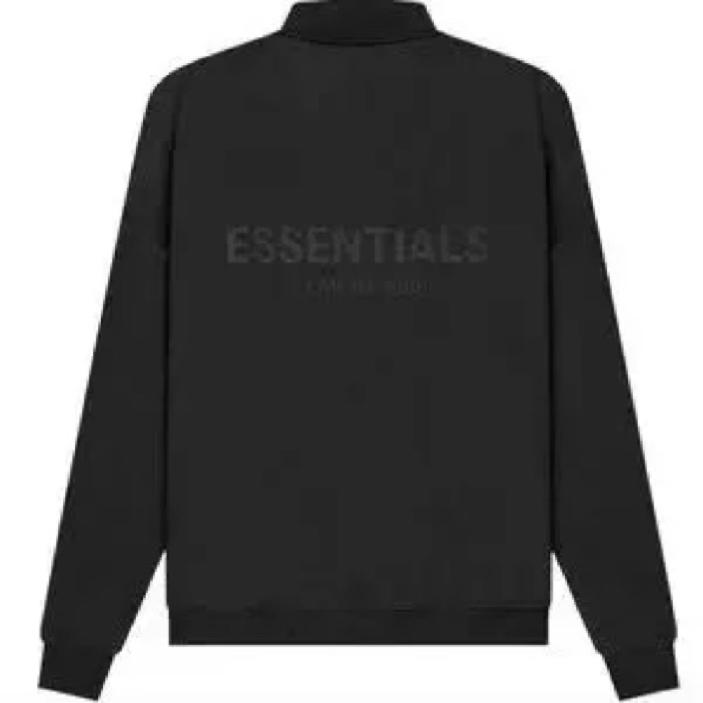Fear of God Essentials Mock Neck Half Zip sweatshirt crew
